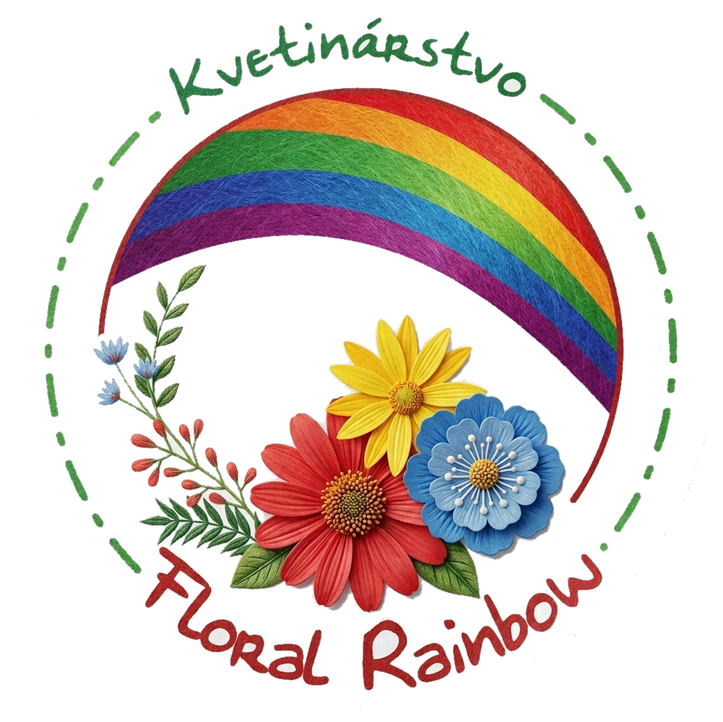 Kvetinárstvo Floral Rainbow – logo